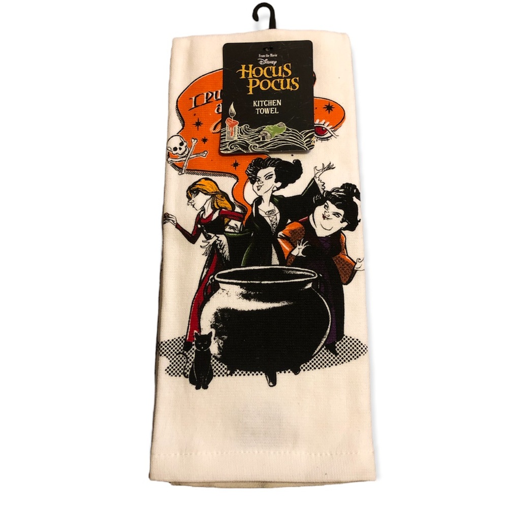 Disney Hocus Pocus Kitchen Towel - Picture 2 of 4